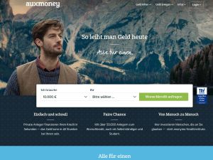 auxmoney.de Screenshot