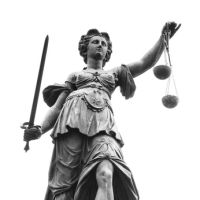 Justitia als Sinnbild von Gerechtigkeit